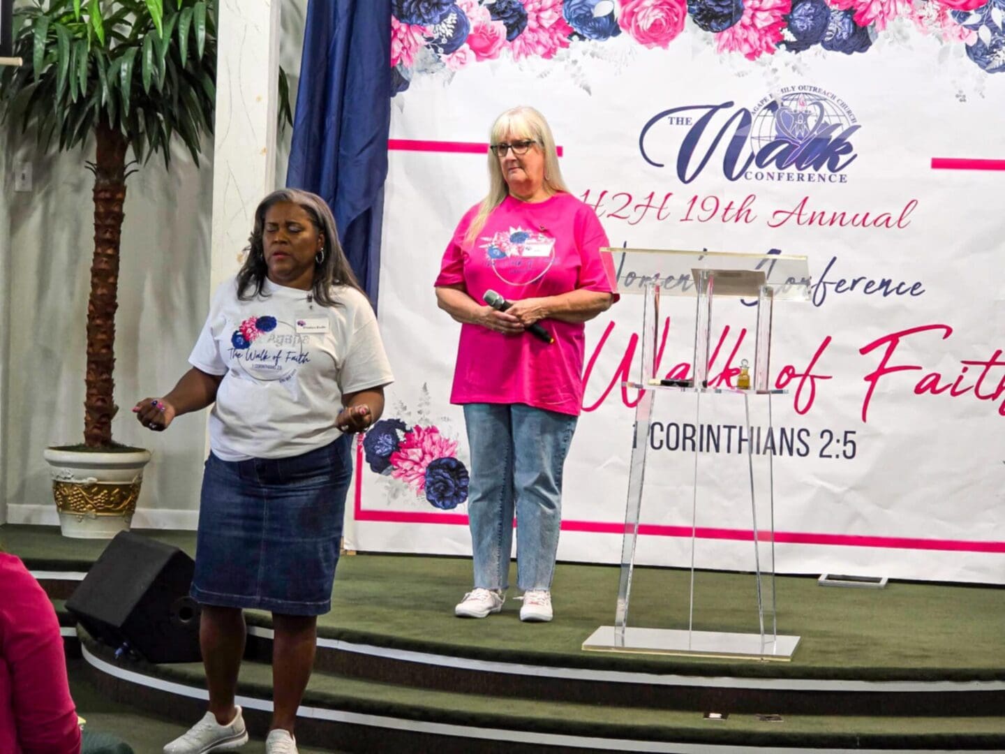 Julie & Ruth Speaking