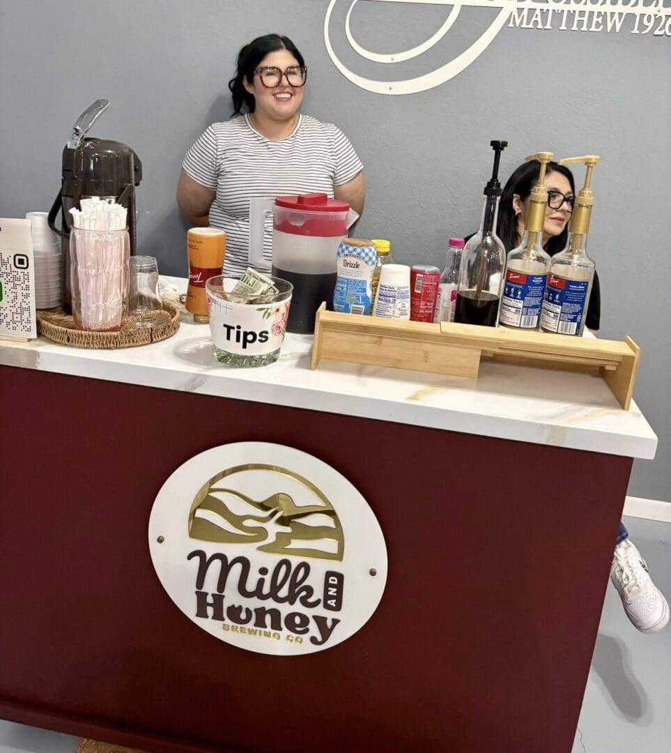 Milk and Honey Brewing Co Coffee Cart