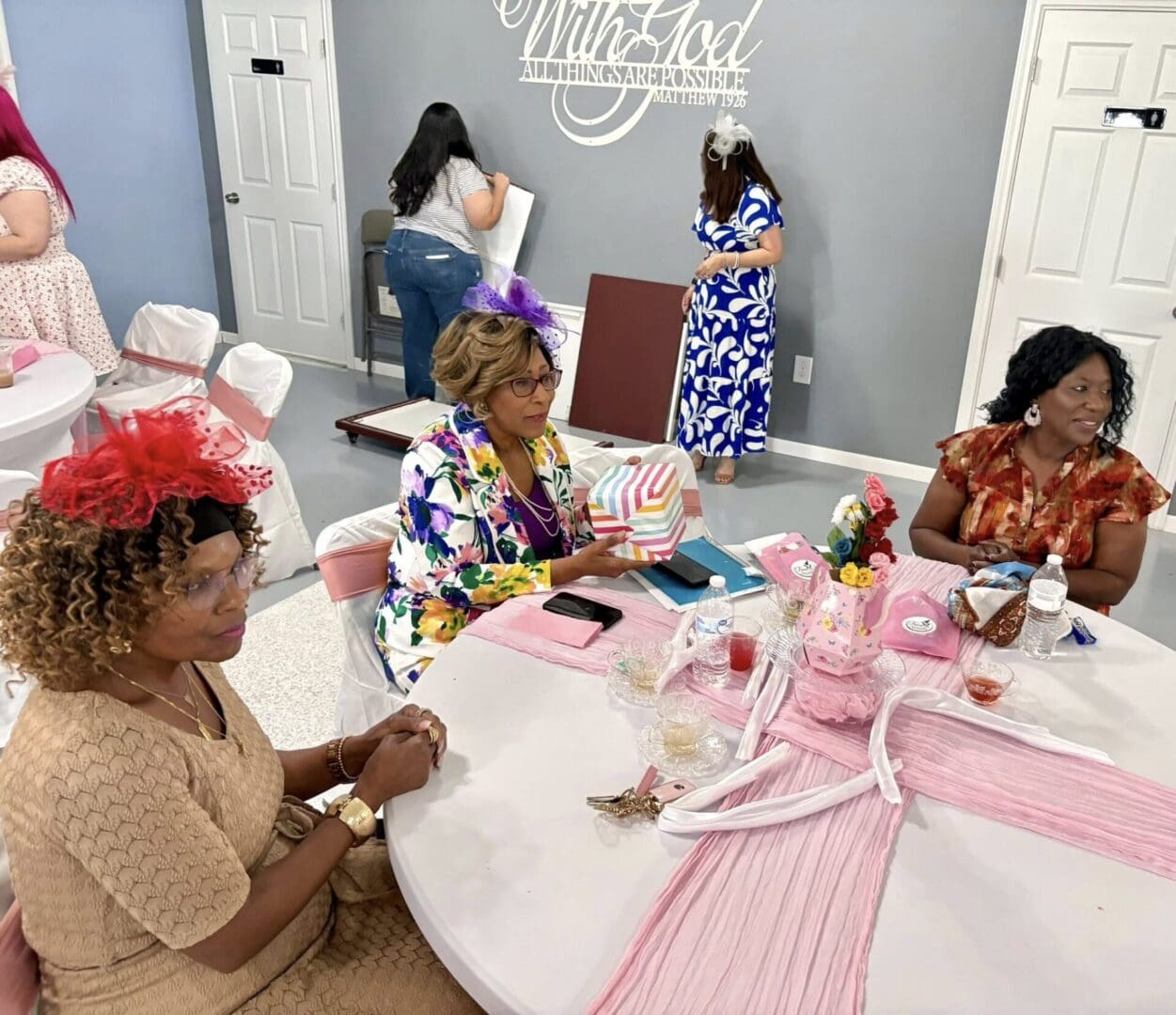 Group of women fellowshipping