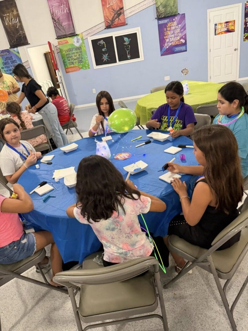 Older Kids Crafting