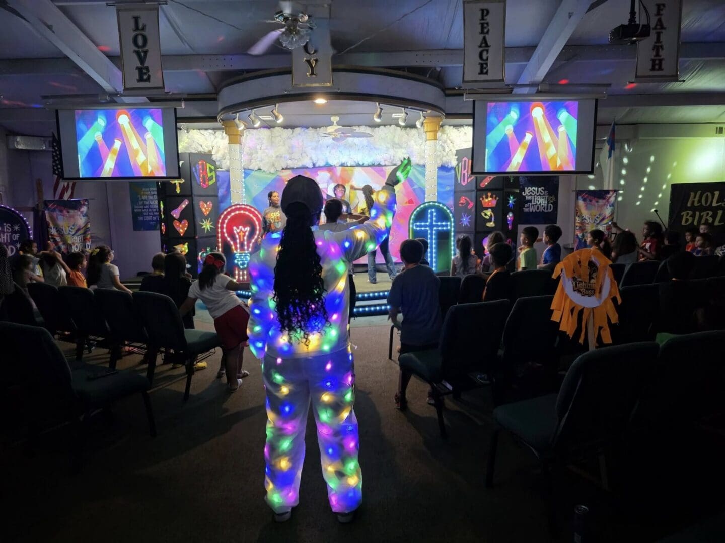 VBS Leader in Light Suit