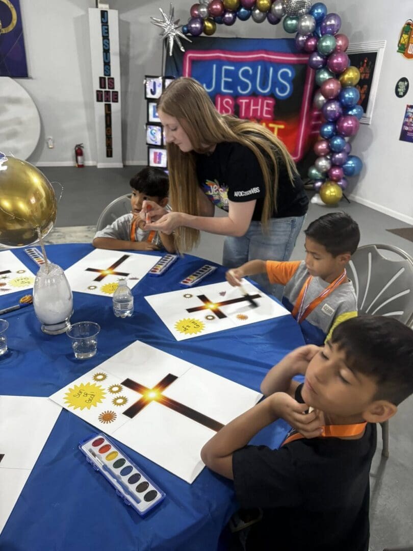 Younger Kids Crafting