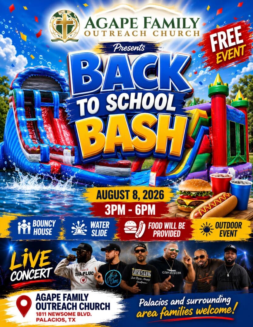 Back to School Bash Flyer